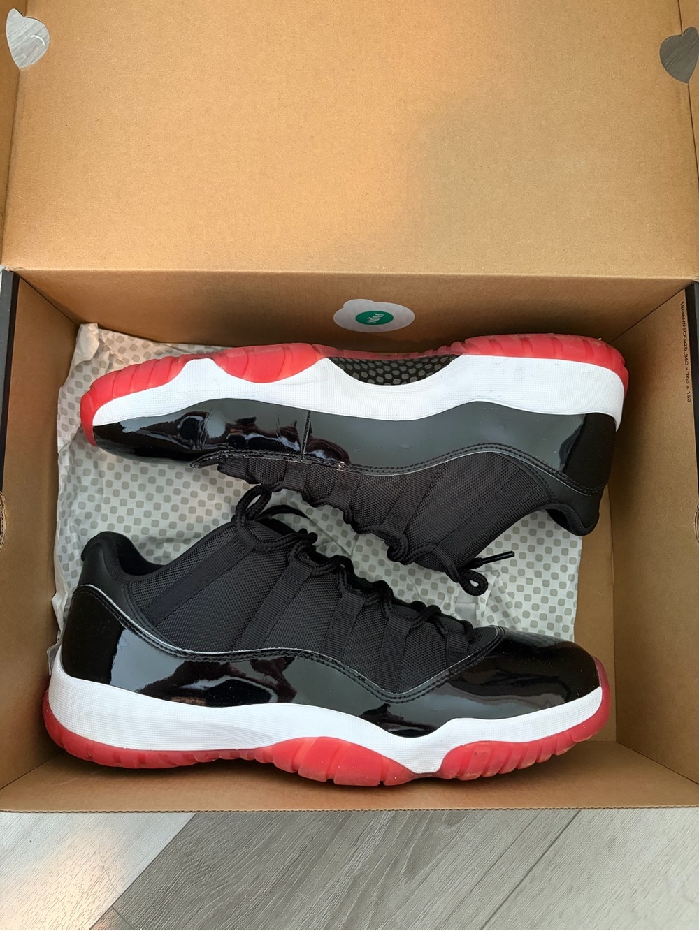 Air Jordan Retro 11 Low Bred Size 13